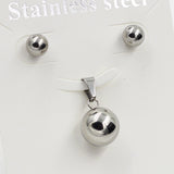 Minimalist Sleek Orb Jewelry Set