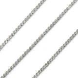 ASON 10pcs / 2mm*45cm 50cm 55cm 60cm S-Shape Stainless Steel Chains