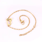 Golden Accessory Bracelet with Diamonds 12mm 18+3cm