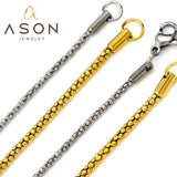 ASON 10pcs / 2mm*45~60cm Corn With Chain