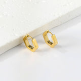 Hexagonal ear buckle 2.9*16*14.3mm