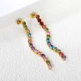 2mm/3mm/4mm round white diamonds/mixed color diamonds 5.5cm