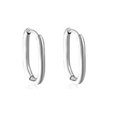 Oval earrings