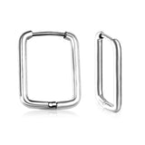 Rectangular ear buckle