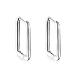 Rectangular ear buckle