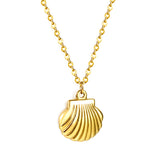 Shell Pendant Necklace 45cm+5cm