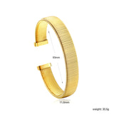 Golden Hard Bracelet 11.8*63mm