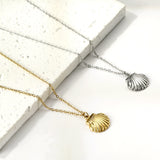 Shell Pendant Necklace 45cm+5cm