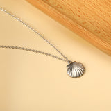 Shell Pendant Necklace 45cm+5cm