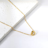 2024 New Year Rope Clasp Pendant Necklace 40+6cm