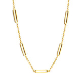 Collier pendentif oblong 5 du Nouvel An 2024 45+5cm