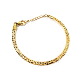 Razor Shatter Bracelet 18+3cm Golden