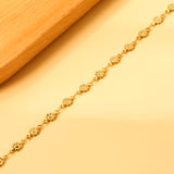 5mm Flower Accessory Anklet 23+5cm