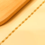 3.3mm Bean Accessories Anklet 22+6cm