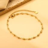 3.3mm Bean Accessories Anklet 22+6cm