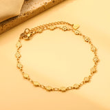 5mm Flower Accessory Anklet 23+5cm