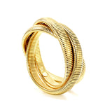 Soft bracelet 10*outside 70mm gold color