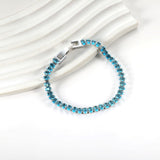 2024 New Year Oval 6 Colors Clasp Bracelet 17cm