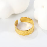 New exaggerated surface wheat ear shape ring