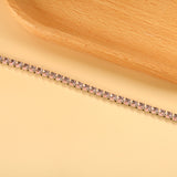 2024 New Year Oval 6 Colors Clasp Bracelet 17cm