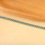 2024 New Year Oval 6 Colors Clasp Bracelet 17cm