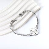 2024 New Year Round Accessories with White Shell Bracelet 19+2cm