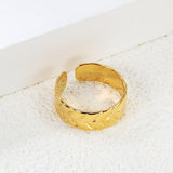 New exaggerated surface wheat ear shape ring