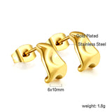 2024 New Year Fashion Shaped Earrings