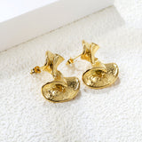 Shaped Earrings 20*24mm