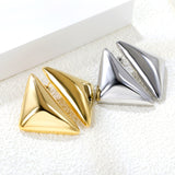 Long Triangle Earrings 23.6*40.2mm