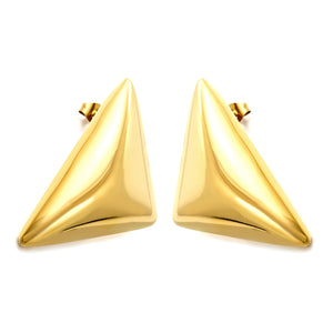 Long Triangle Earrings 23.6*40.2mm