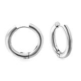 4x25mm Circle Earrings