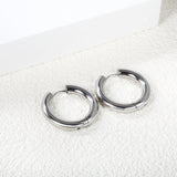 4x25mm Circle Earrings