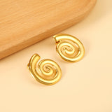 Spiral Earrings 26.7*31mm