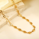 8mm Coffee Bean Accessory Necklace 60cm