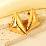 Long Triangle Earrings 23.6*40.2mm