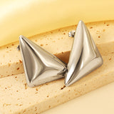 Long Triangle Earrings 23.6*40.2mm