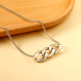 Chain pendant 36.4*11.5mm necklace 42+5cm