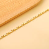 3.2*5mm Wheat Beads Bracelet 17+5cm