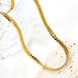 Two Strand Braided Necklace 4.2mm*40+5cm