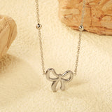 Collier Pendentif Noeud 40+5cm