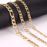 Fashion 6mm & 8mm &10mm Mixed Color & Gold & Steel Color Long Necklace DIY Matching Chain