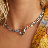 Stylish Horseshoe - clasp Necklace - Customize only