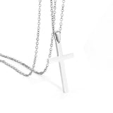 Large 4 Color Cross Pendant Necklace