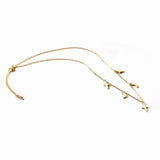 ASON-collares con colgante de luna y estrella, cadena de acero inoxidable de Color dorado para mujeres y niñas, accesorios de joyería de moda, regalo 