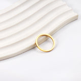 Light luxury design sense stainless steel thin ring women ring wholesale jewelry