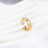 18K stainless steel retro temperament earrings fashion round hoop earrings wholesale