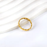 Wispy Chain Shaped 18k Furnace Gold Plated Stainless Steel Wholesale