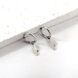 1.6x11mm Round & Lightning Earrings Dangle