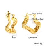 Special-shaped ear buckle 2*20*25.5mm